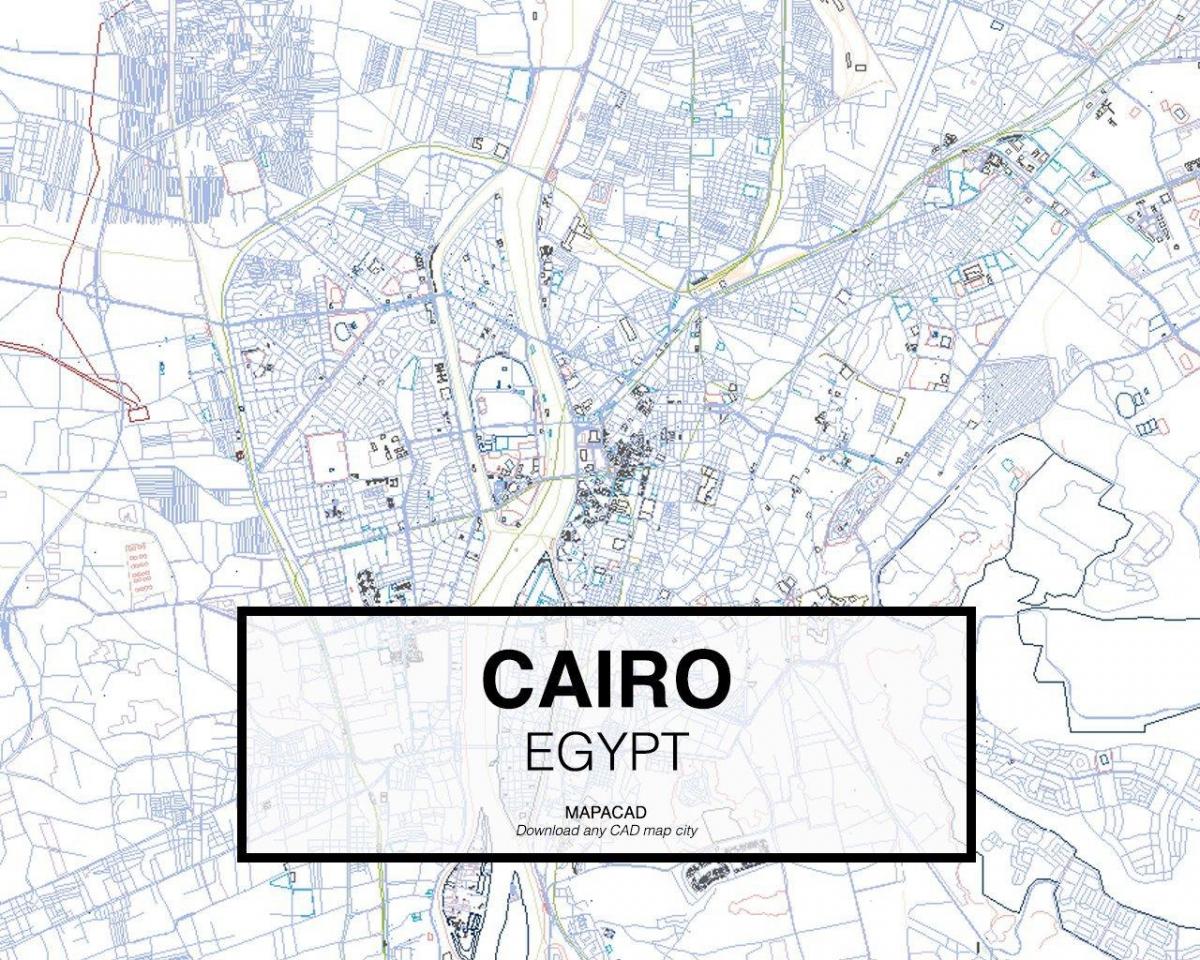 Mapa káhiry dwg