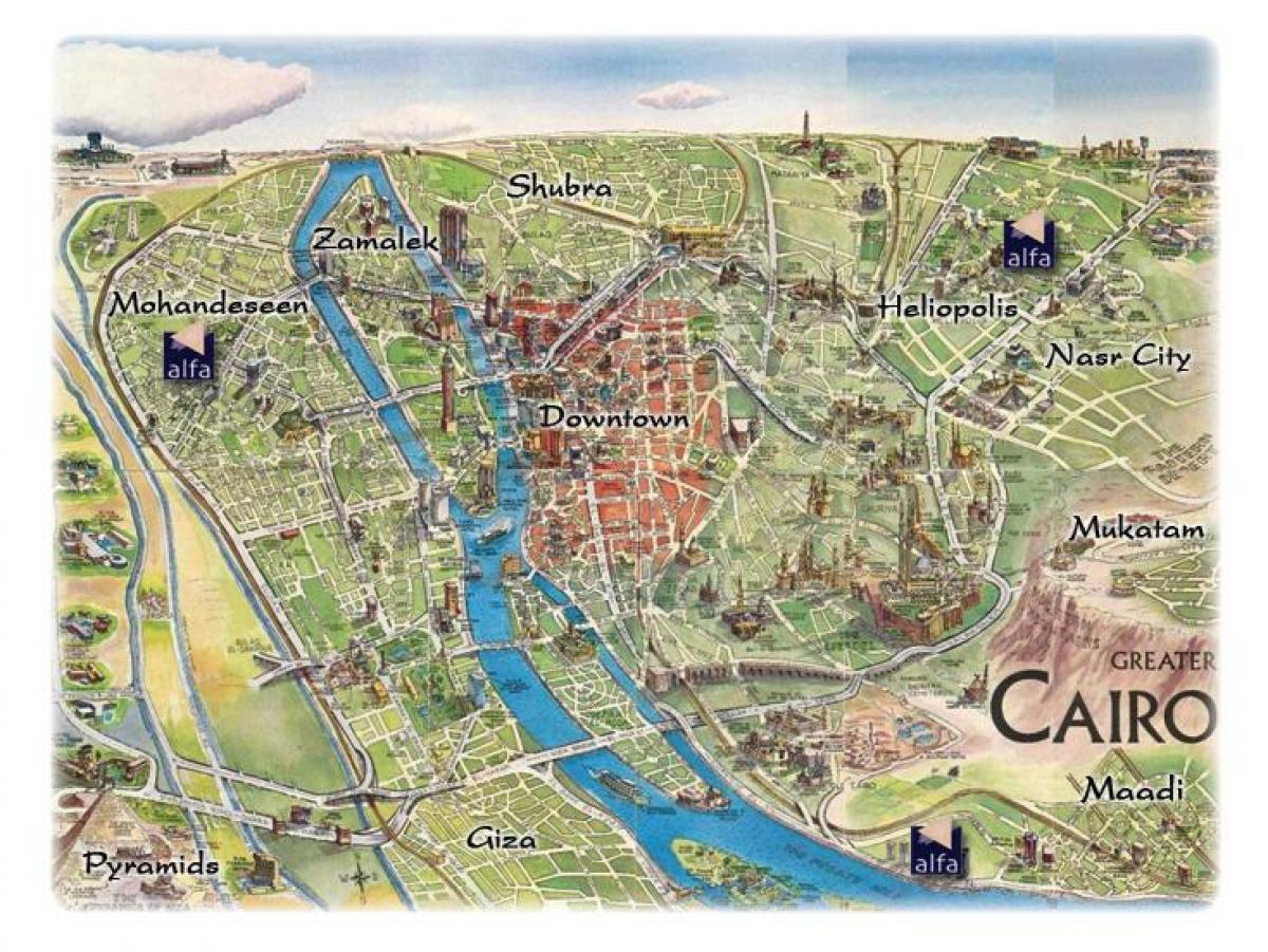 Mapa mohandeseen káhira